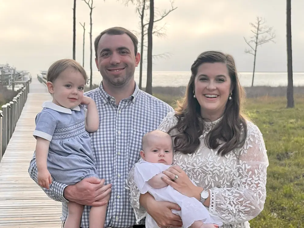 Dr. Hill and family